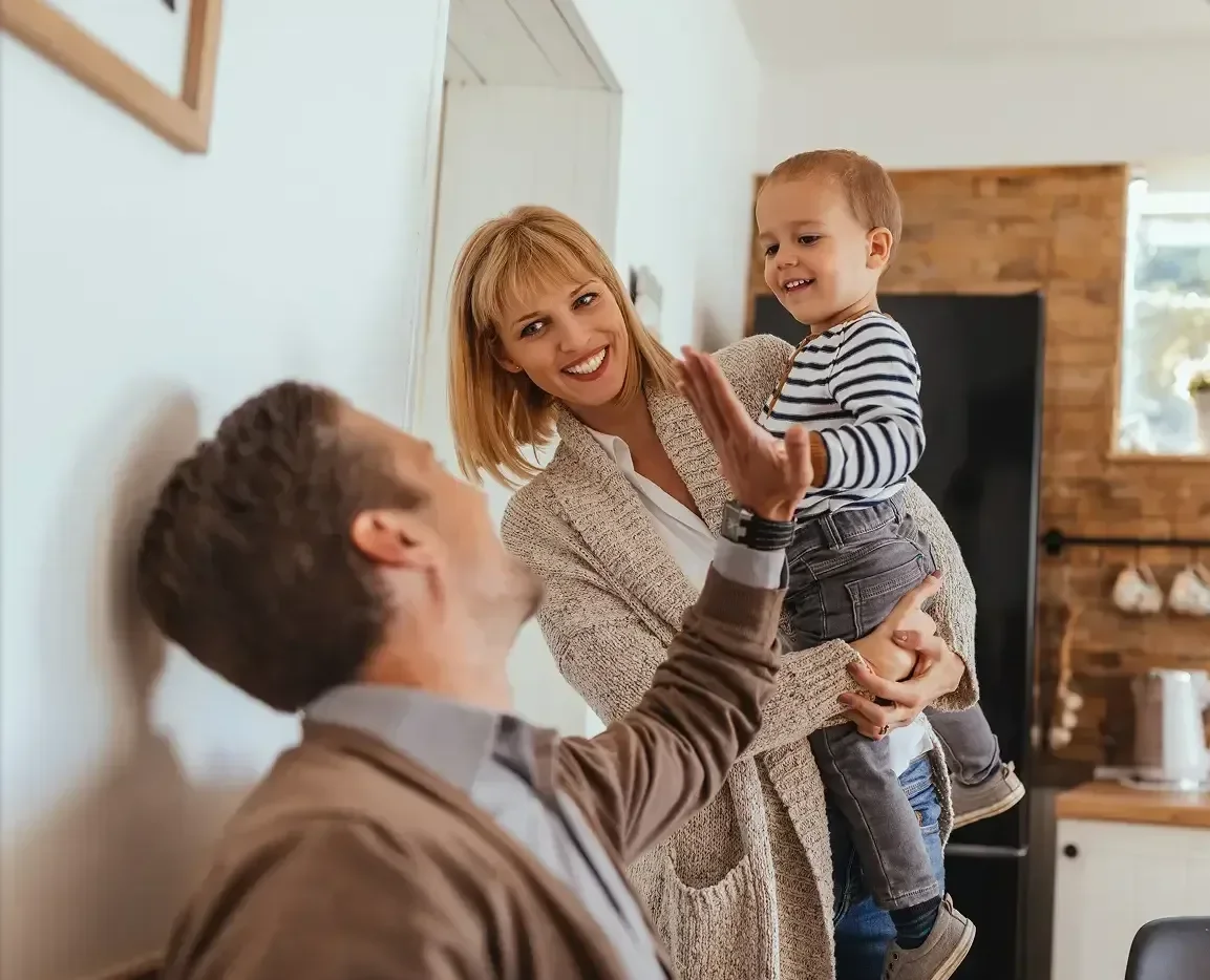 Family little boy